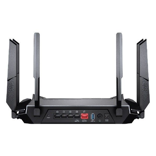 Wi-Fiゲーミングルーター 4804Mbps＋1201Mbps＋574Mbps RadiX ブラック