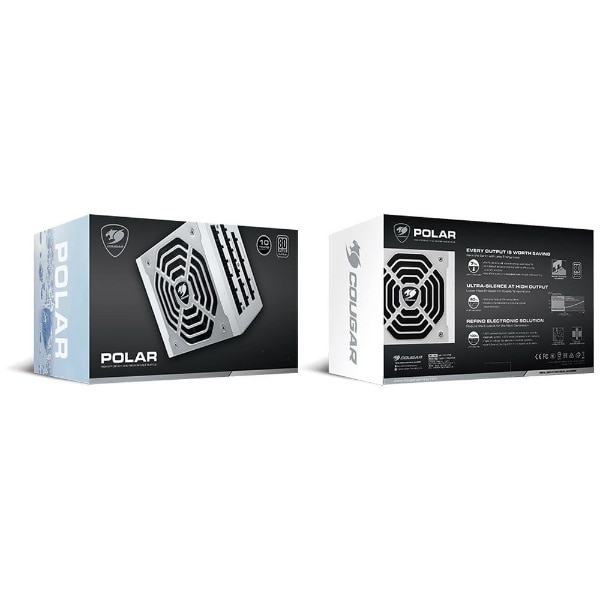 PC電源 Polar 1050（CGR PR-1050） [1050W /ATX /Platinum](ホワイト