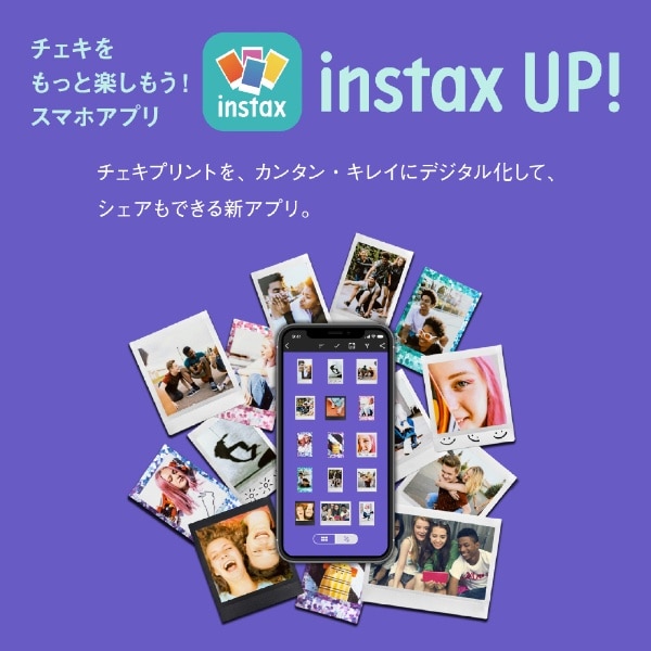 インスタントカメラ 『チェキ』 instax mini 12 クレイホワイト