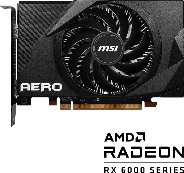 グラフィックボード Radeon RX 6400 AERO ITX 4G S1 [Radeon RX