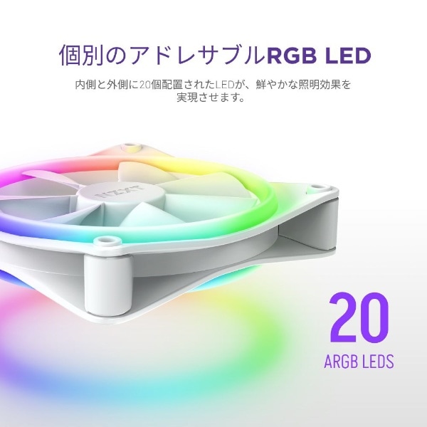 ケースファンｘ3 [120mm /1800RPM] ＋コントローラー F Series RGB DUO