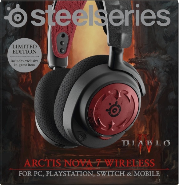 Arctis Nova 7 DIABLO IV Edition [ワイヤレス（Bluetooth）+有線 /両