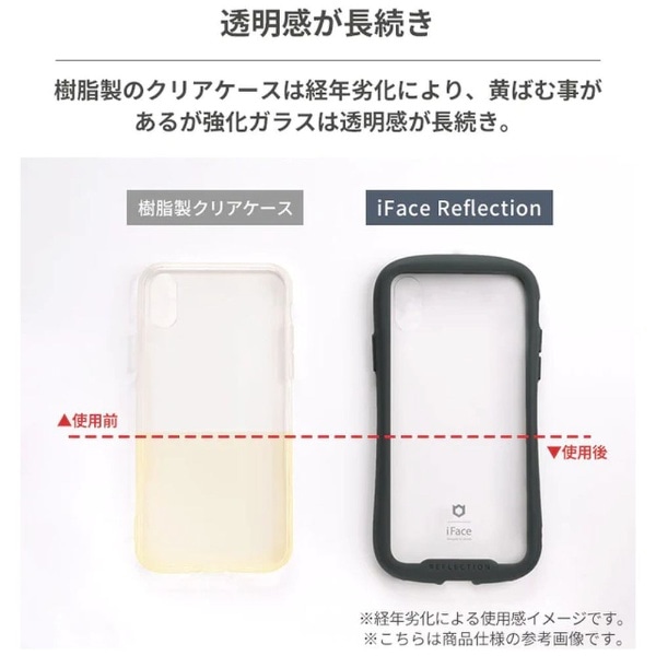 iPhone 15専用]iFace Reflection Magnetic 強化ガラスクリアケース