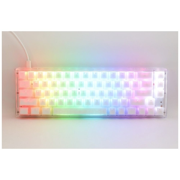 ゲーミングキーボード One 3 SF 65% Aura Edition(Cherry RGB シルバー