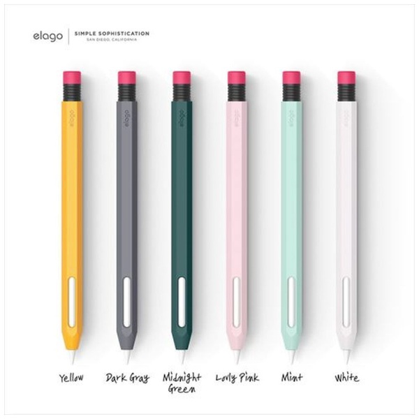 Apple Pencil(第2世代)対応 CLASSIC CASE ミッドナイトグリーン ...