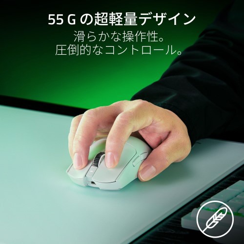 ゲーミングマウス Viper V3 Pro (White Edition) RZ01-05120200-R3A1 ...
