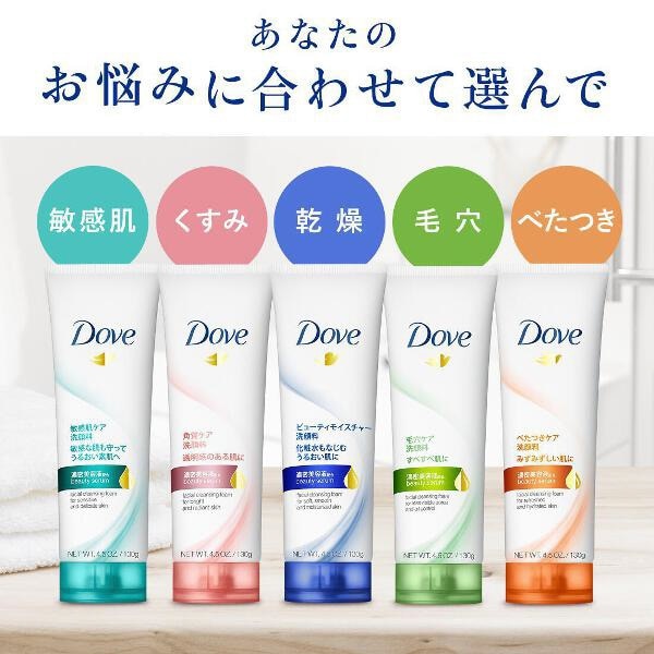 Dove（ダヴ）ビューティモイスチャー 洗顔料 130g［洗顔フォーム］ モイスチャー(ﾀﾞｳﾞﾋﾞｭｰﾃｨｰMｾﾝｶﾞﾝ): ビックカメラ｜JRE  MALL