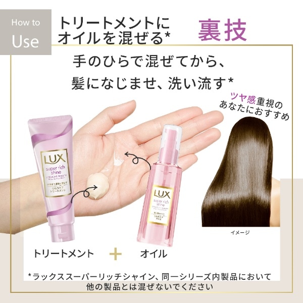 LUX(ラックス) スーパーリッチシャイン ダメージリペア リッチ補修