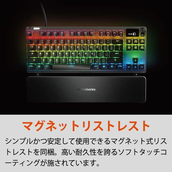 ゲーミングキーボード Apex 7 TKL Red Switch JP 64649 [有線 /USB