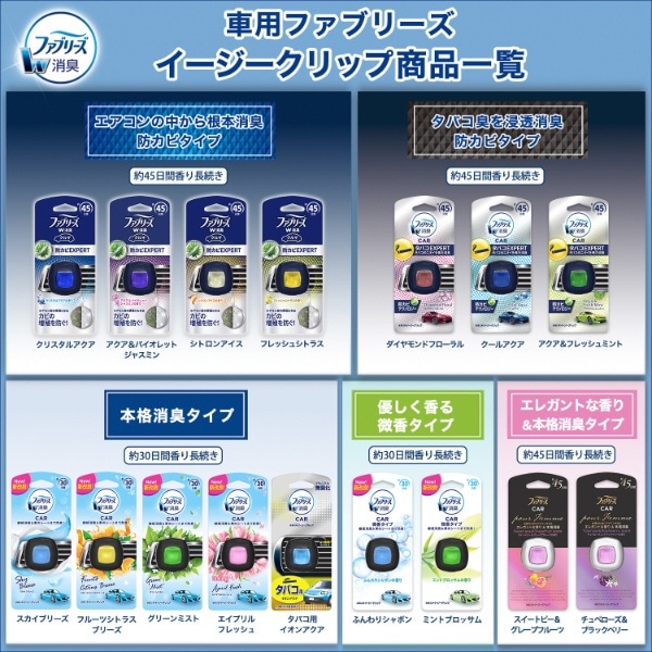 Febreze（ファブリーズ）イージークリップ タバコエキスパート クール