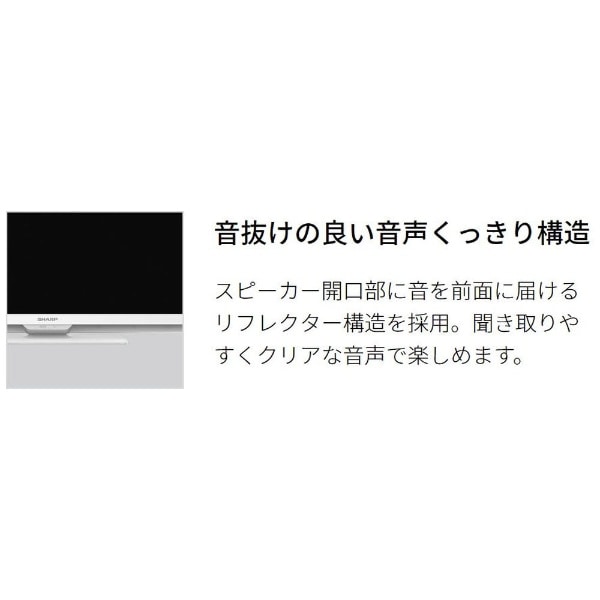 液晶テレビ AQUOS ブラック系 2T-C19DEB [19V型 /ハイビジョン][テレビ