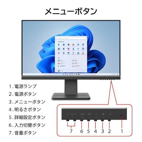 爆買い安い】 富士通 FUJITSU PCモニター ブラック VTF24011BT コジマ