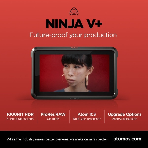 ATOMOS Ninja V+ ATOMNJVPL1(ブラック): ビックカメラ｜JRE MALL