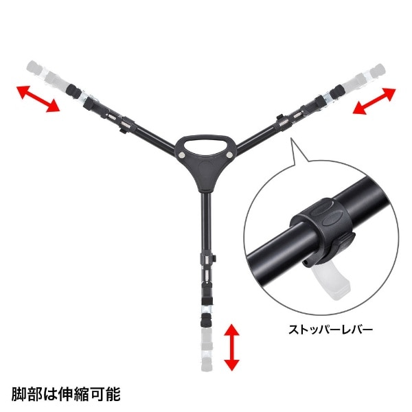 キャスター付き三脚台（折り畳み式）(DGCAM31): ビックカメラ｜JRE MALL