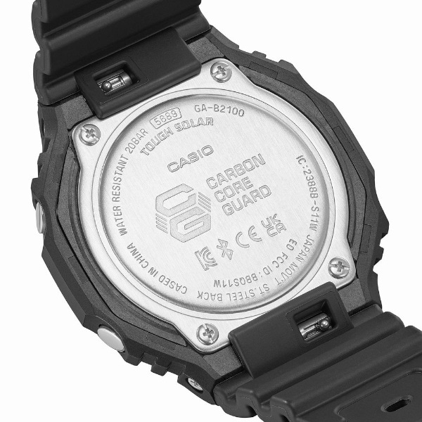 Bluetooth搭載ソーラー時計】G-SHOCK （Gショック） GA-B2100-1AJF