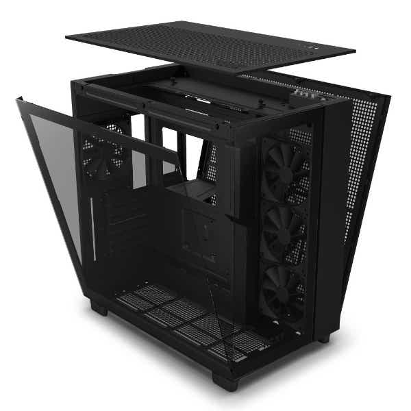 PCケース [ATX /Micro ATX /Mini-ITX] H9 Flow ブラック CM-H91FB-01