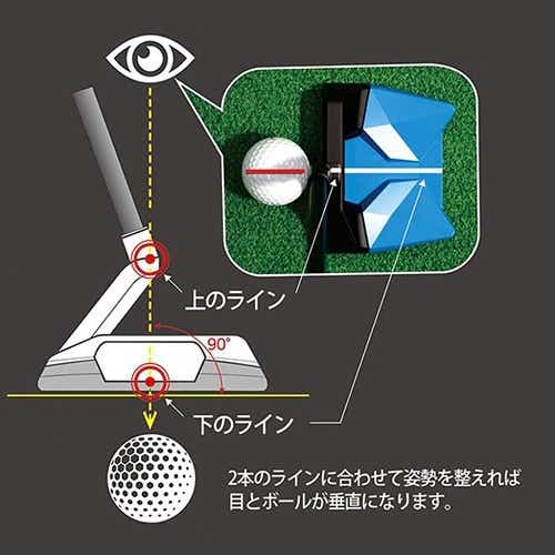 CROSSPUTT GOLF クロスパット ゴルフ Putter Edge 2.0 エッジ デュアル