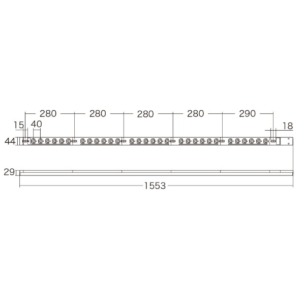 19インチサーバーラック用コンセント 200V（20A） TAP-SV22030(TAP