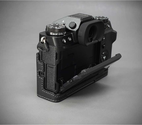 富士フィルム X-T5用本革カメラハーフケース ブラック FJ-XT5BK(FJ