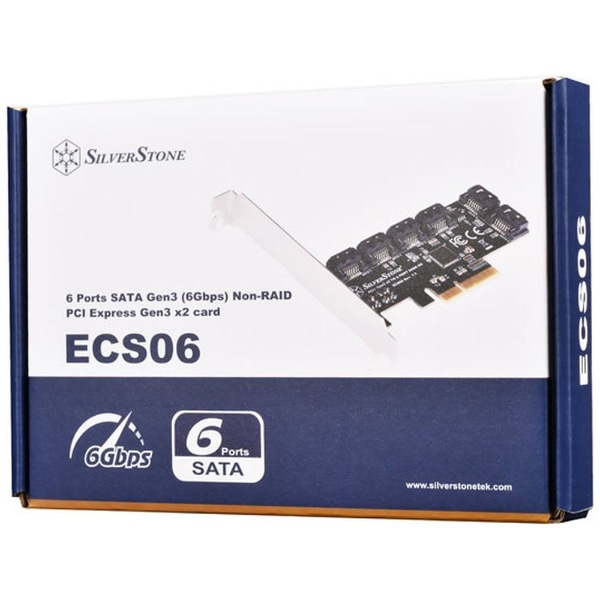 インターフェースカード 内部 SATA Gen3ｘ6 [PCI-Express] ECS06 SST