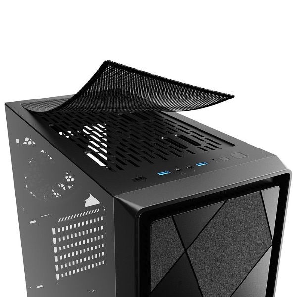 PCケース [ATX /Micro ATX /Mini-ITX] SHA-VS8 RGB BK ブラック