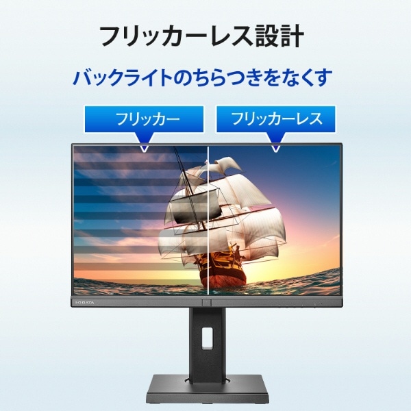 USB-C接続 PCモニター フリースタイルスタンド＆USB-C「BizCrysta