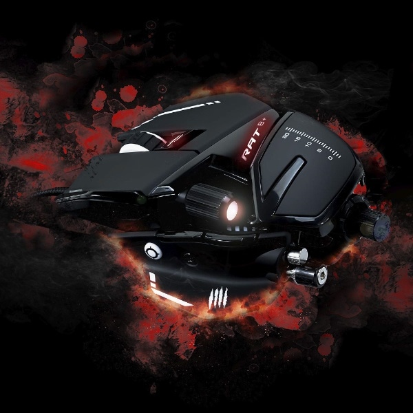 R.A.T. 8+ ゲーミングマウス MAD CATZ MR05DCINBL000-0J [光学式 /有線