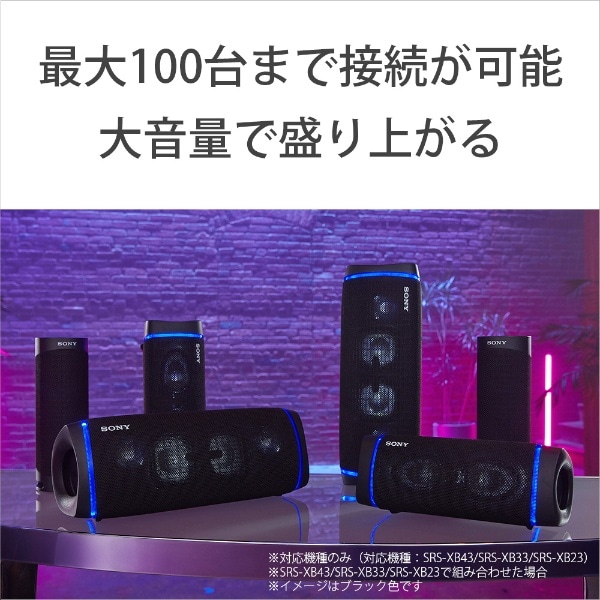 SONY Bluetoothスピーカー２個セット SRS-XB23黒スマホ/家電/カメラ