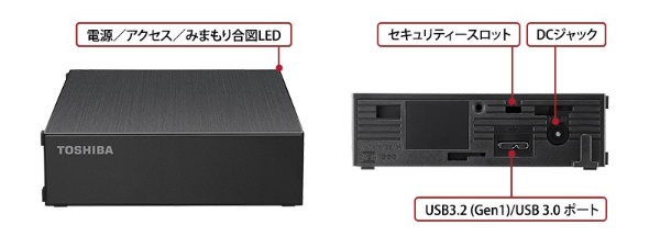 HD-TDA6U3-B 外付けHDD USB-A接続 TOSHIBA Canvio Desktop(テレビ