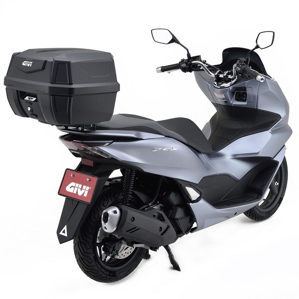 GIVI (ジビ) リアボックス 42L 未塗装ブラック ブラックパネル モノ