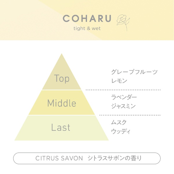 COHARU（コハル）スタイリングオイル タイト＆ウェット 60mL(COHARUS