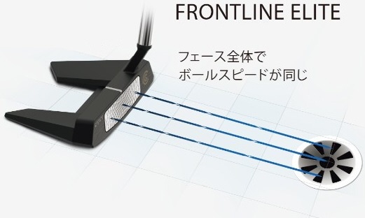 パター FRONTLINE ELITE フロントライン エリート RHO 34インチ【返品