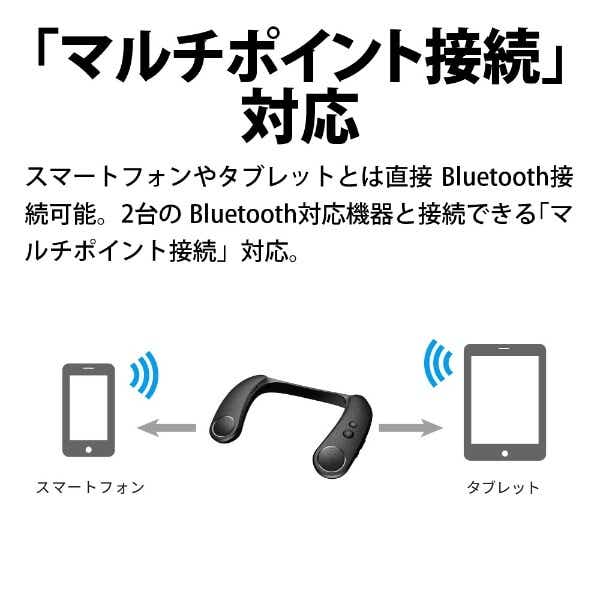 ネックスピーカー AQUOSサウンドパートナー AN-SX8 [Bluetooth対応