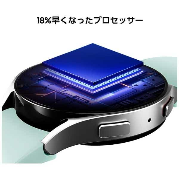 Samsung Galaxy Watch6 44mm シルバー スマートウォッチ-