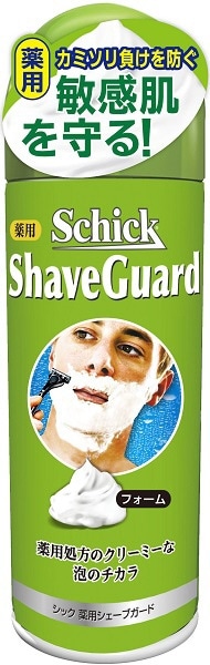 Schick（シック）】薬用シェーブガード フレッシュライム （200g）〔シェービング・フォーム〕[SG850]( ｼｯｸｼｪｰﾋﾞﾝｸﾞﾌｫｰﾑ200G): ビックカメラ｜JRE MALL