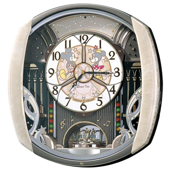 ディズニー時計 からくり時計 - 掛時計/柱時計