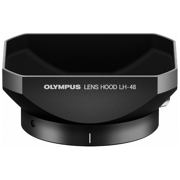 金属レンズフード OLYMPUS（オリンパス） ブラック LH-48BLK [46mm