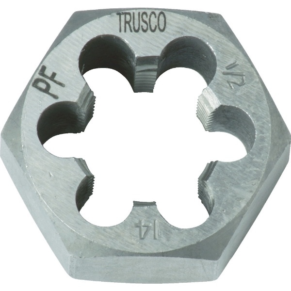 トラスコ中山/TRUSCO 六角サラエナットダイス 並目 M33×3.5 TD633X3.5