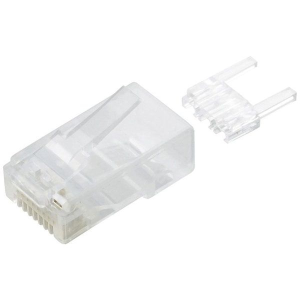 ツメの折れないLANコネクタ (Cat6対応/10個入り) LD-6RJ45T10/T