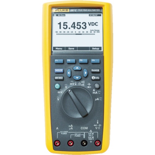 ＦＬＵＫＥ デジタルマルチメーター２８７（真の実効値トレンド