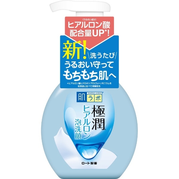 肌研（肌ラボ）極潤 ヒアルロン泡洗顔（160ml）〔泡洗顔料