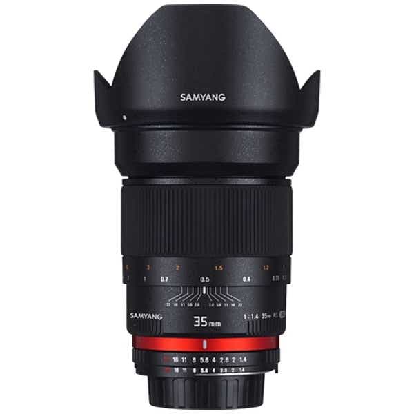 カメラレンズ 35mmF1.4 AS UMC フルサイズ対応 ブラック [ソニーA(α