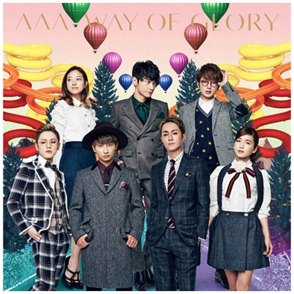 AAA/WAY OF GLORY 通常盤（DVD付） 【CD】 【代金引換配送不可】(ﾄﾘﾌﾟﾙ