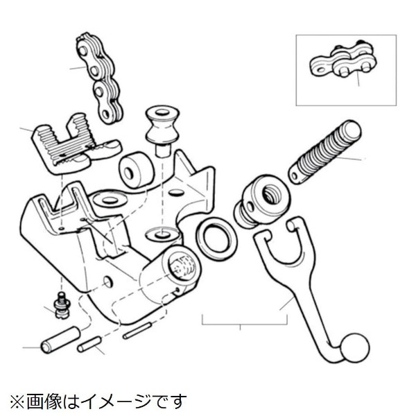 RIDGE E－3172－X ハンドルアッセン F／BC－610 41125《※画像は