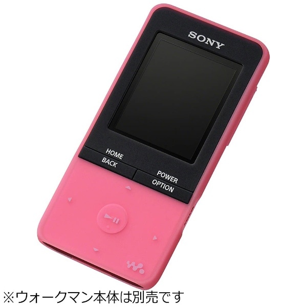 WALKMAN NW-S310シリーズ用 シリコンケース （ビビッドピンク） CKM