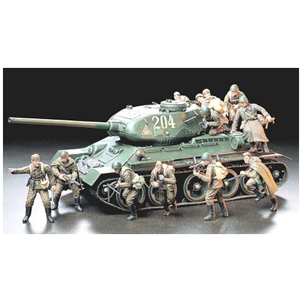 1/35 ミリタリーミニチュアシリーズ No．207 ソビエト歩兵 進撃セット