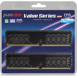 CFD Panram DDR4-2666 デスクトップ用メモリ 288pin DIMM 4GB 2枚組