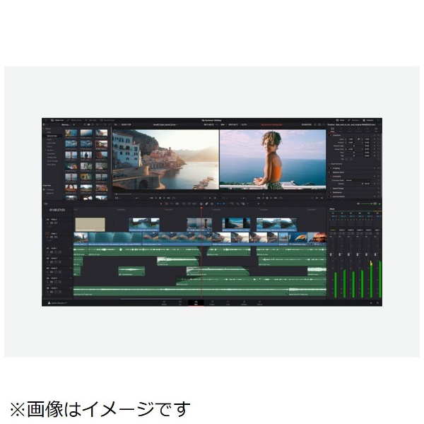 動画編集ソフト DaVinci Resolve Studio ライセンスキー版 DV/RESSTUD ...