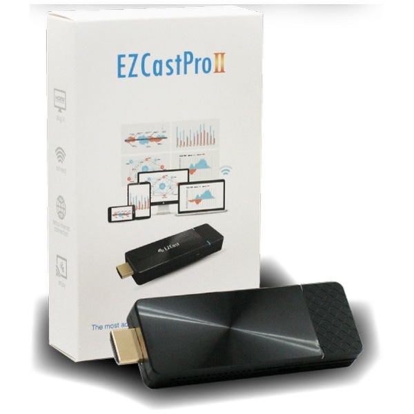 ワイヤレスHDMI〕ミラーリング Ezcast Pro II(ブラック): ビックカメラ