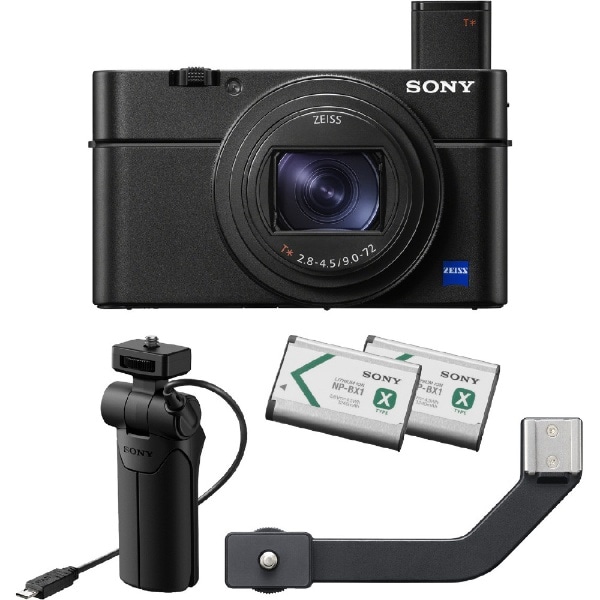 DSC-RX100M7G コンパクトデジタルカメラ Cyber-shot（サイバーショット） シューティンググリップキット[コンデジ デジカメ  DSCRX100M7G](ブラック): ビックカメラ｜JRE MALL